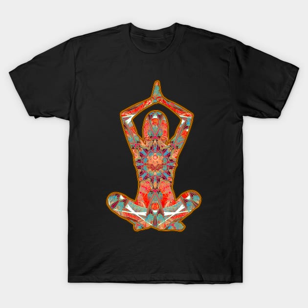 Yoga T-Shirt by crunchysqueak